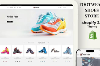 build a high converting shoe shopify store, sneaker shopify store, dropshipping