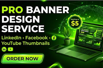 design stunning linkedin and facebook banners that boost your brand