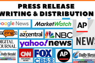 submit press release, press release distribution and write press release