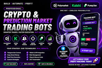 do kalshi openclaw, polymarket bot, copy trading, volume, pump fun, telegram bot