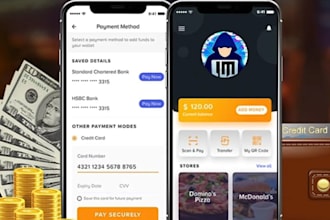 develop an ai powered fintech wallet app with smart budgeting and secure payment