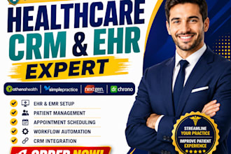 set up healthcare systems athenahealth simplepractice nextgen drchrono CRM