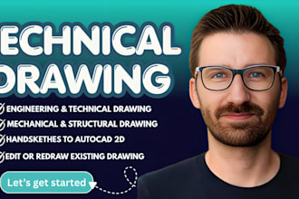 2d engineering drawing mechanical drawing technical drawing in solidwork autocad