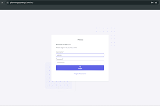 design and develop a professional management dashboard