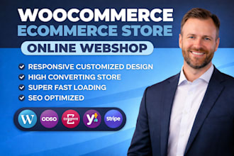 build ecommerce website online shop or webshop with wordpress woocommerce
