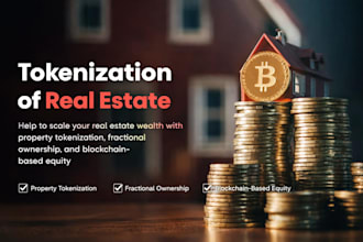 help to scale your real estate with property tokenization, fractional ownership