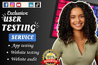 do user testing, website audit, website testing