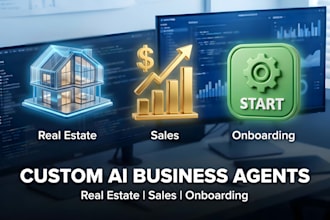 build custom ai agent for real estate business automation