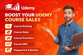 promote elearning udemy course udemy course promotion udemy sales online course
