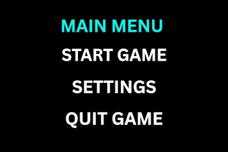 design modern mobile game UI UX for android ios