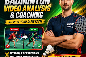 analyze your badminton technique and improve your game