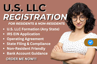 do US llc registration and ein for US and non US resident