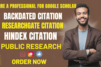 increase your google scholar citation in backdated, hindex and reseacrhgate