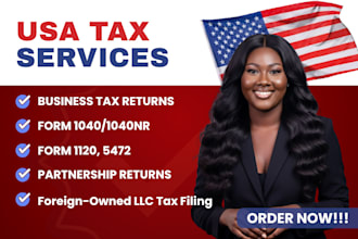 prepare your US sales tax, US tax returns, US tax filing sales tax llc tax