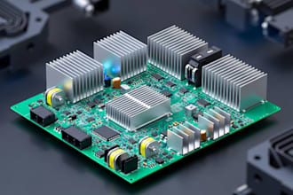 design power electronics pcb dc dc, bms, smps inverter, led and motor driver