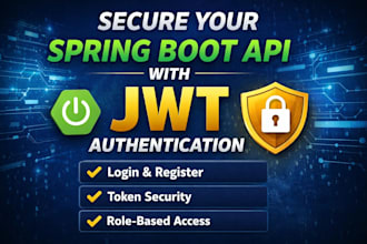 add jwt authentication to your existing spring boot project