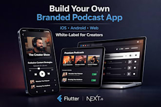 build a white label branded podcast app