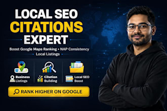 build high quality local citations and directory listings for google maps SEO