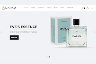 design perfume website  perfume store  perfume shopify cologne website colognei