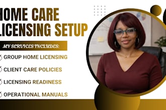 get licensed, help with policy and manual for texas, california florida newyork