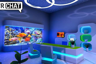 design vrchat world 3d environment vrc world 3d meta world vr world vrchat