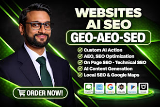 boost your website with GEO, aeo and ai SEO optimization