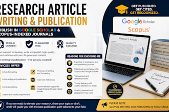 backdate, write and publish research article in google scholar indexed journal