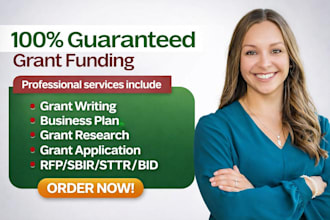 write winning grant proposal for small business nonprofit grant startup grant