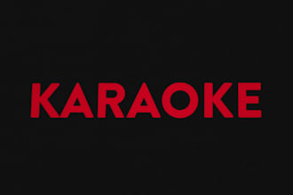 create professional karaoke instrumental tracks within 24hrs