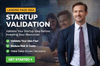 validate your startup idea using landing page testing strategy