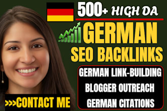 build german seo backlinks with niche blog outreach and linkbuilding