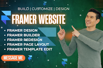 design framer resdesign framer website framer expert framer responsiveness
