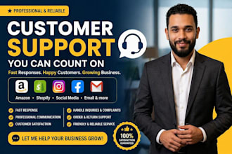 provide customer support for amazon sellers and online stores