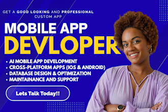 be your mobile app developer, app development, flutter developer, app creation