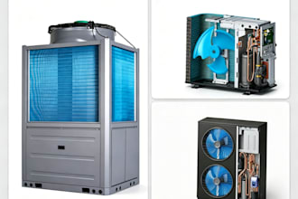 heat pump , hvac and ac structural and mechanical design