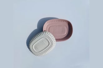 do 3d silicone mold design for plastic mold, rubber jewelry, soap mold dfm