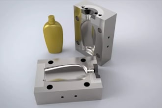 create 3d silicone mold design for rubber jewelry plastic mold for manufacturing