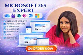 design sharepoint intranet website microsoft 365 power apps portal spfx