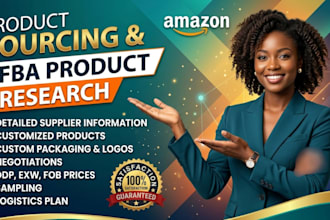do product sourcing, supplier sourcing an china sourcing agent for amazon fba