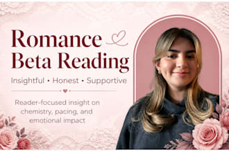 beta read your romance novel