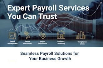 handle payroll, accounts receivable and admin work