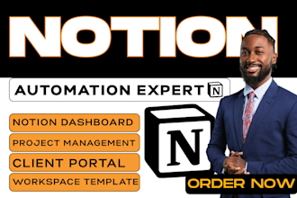 do notion crm dashboard client portal task manager workspace template automation