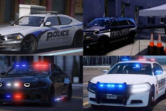 develop fivepd, lspdfr and police rp server for fivem