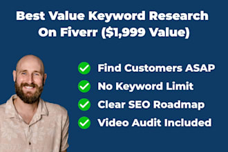 connect you with your ideal customers on google with keyword research