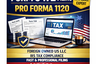 file form 5472 form 1120 for us single member llc
