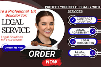 be your UK solicitor for employment contract, property agreement, nda documents