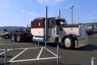 create and install custom skins for ats trucks and trailers