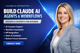 build claude ai agents and automation workflows chatbot claude ai custom suppor