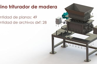 diseño completo en solidworks