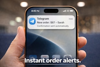 connect telegram and discord alerts, notifications that work